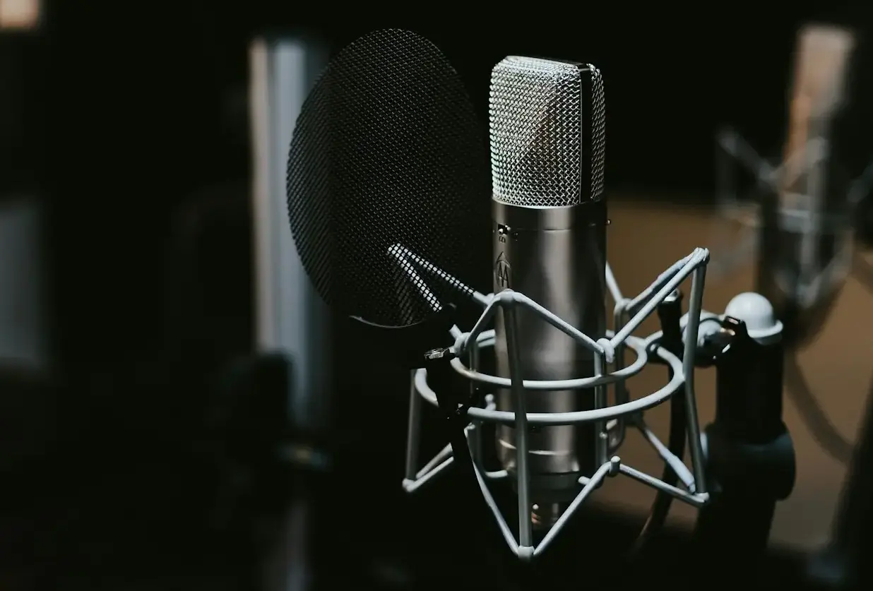Microfones em Estúdio